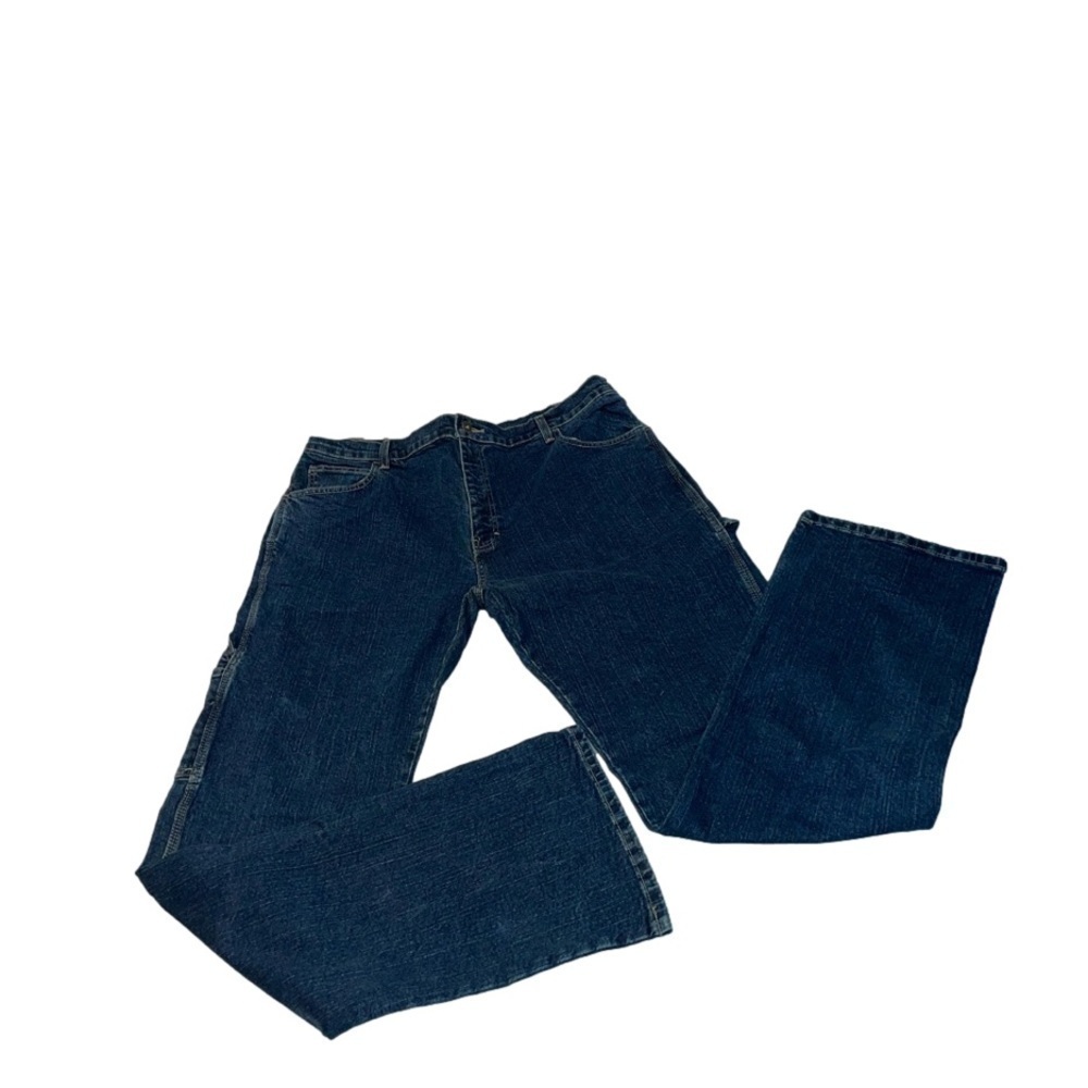 Preloved Dickies Midrise Dark/Med.Blue Carpenter/Cargo Style Jean 36/34 6 pocket
